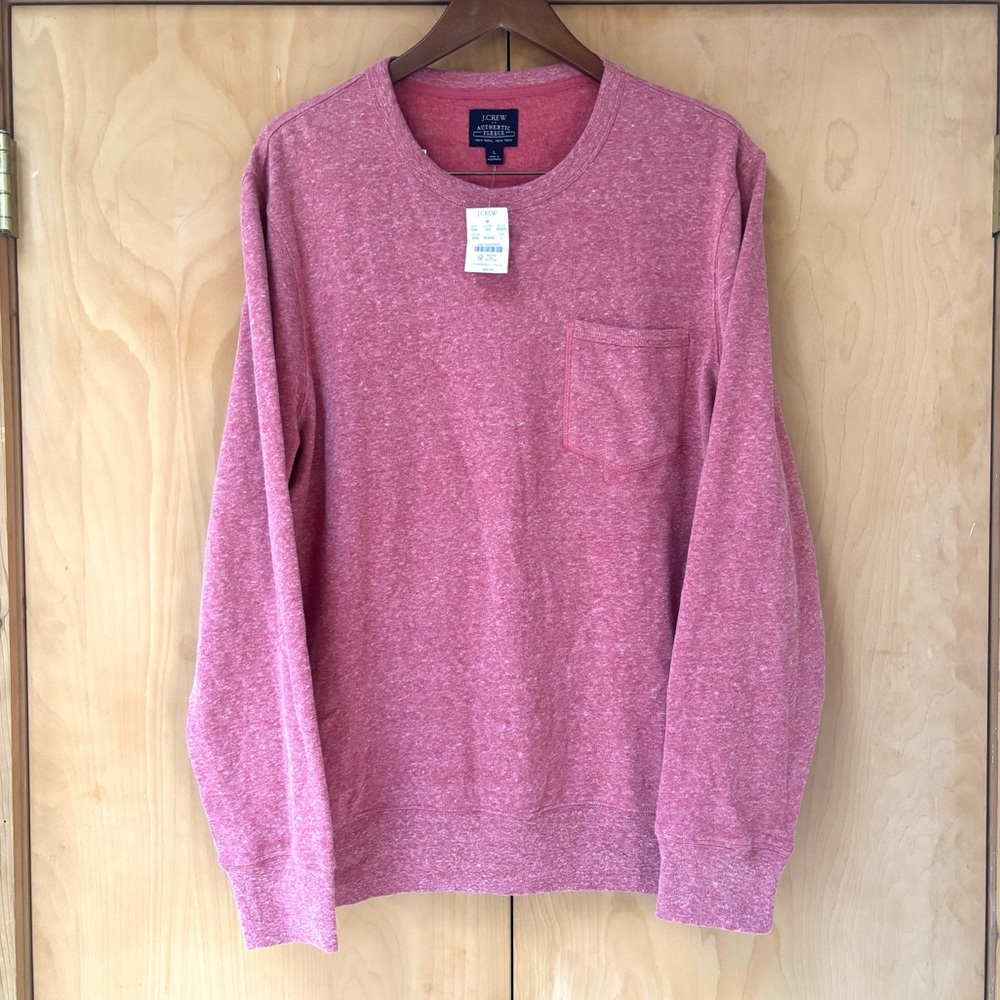 NWT J.Crew Lightweight Crewneck Sweatshirt
